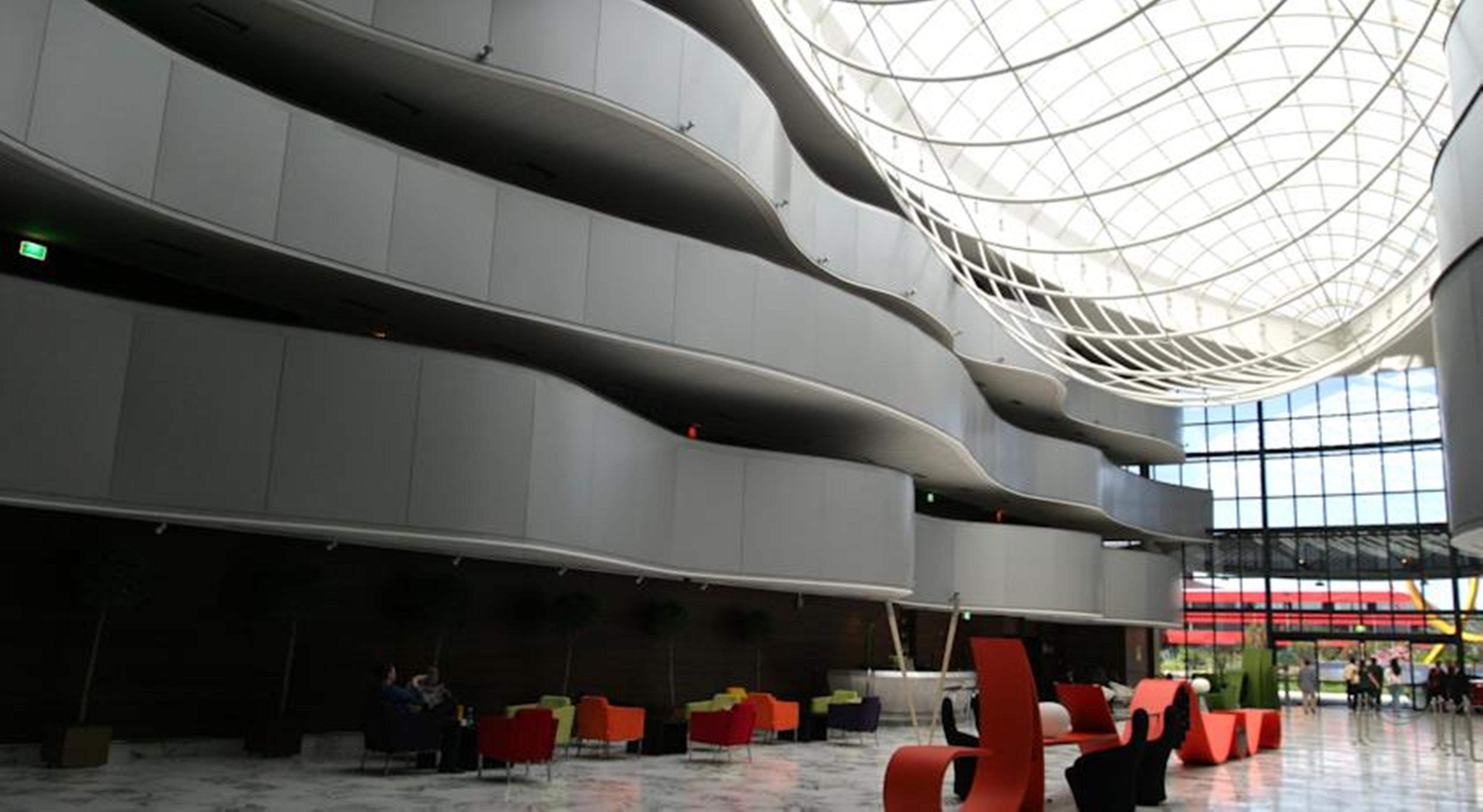 Hotel Royal Tulip Brasilia Alvorada Exterior foto The interior of the library